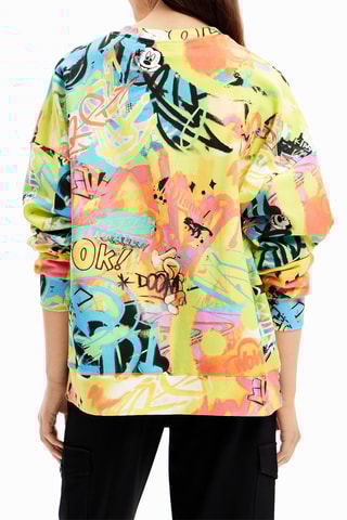Sweat oversize Mickey Disney - Multicolore