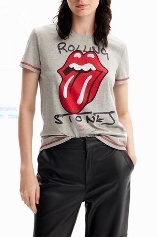 T-shirt regular Rolling Stones - Gris