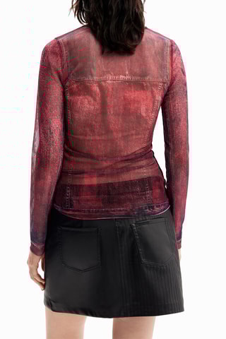 T-shirt slim - Rouge