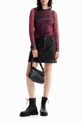 T-shirt slim - Rouge
