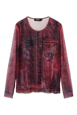 T-shirt slim - Rouge