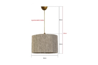 Suspension - Vert-de-gris - 40 W