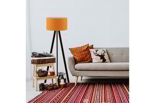 Lampadaire - Orange - 60 W - 140 cm