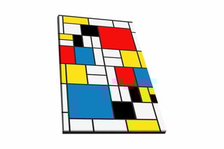 Tableau - Piet Mondrian - 45 x 70 cm - Reproduction