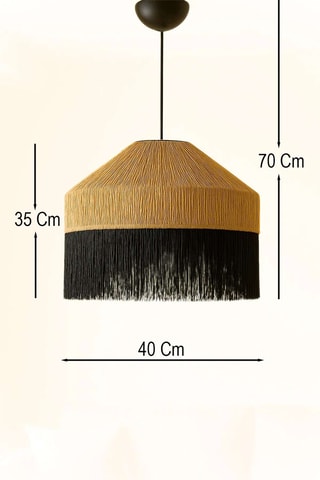 Suspension - Beige et noir - 40 W
