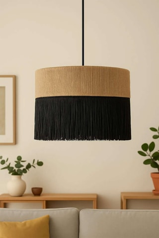 Suspension - Beige et noir - 40 W