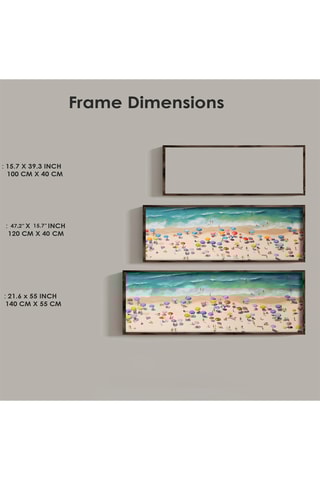 Tableau en pin - 40 x 120 x 3,5 cm
