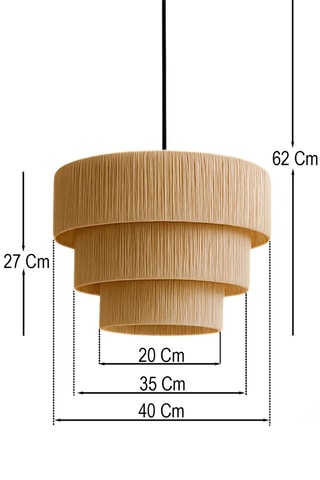 Suspension - Ecru - 40 W