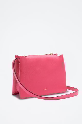 Leren Schoudertas Furla Nuvola - Roze