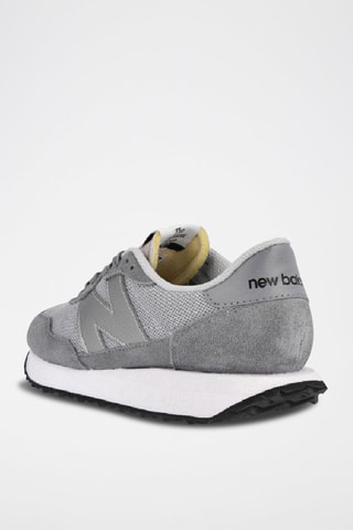 Sneakers en nubuck 237 Gris clair et argenté
