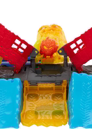 Monster Trucks Voertuig 5 Alarm De Vuurvlamwagen Hot Wheels - Vanaf 4 Jaar