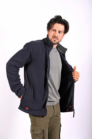 Fleecevest Peako Donkergrijs