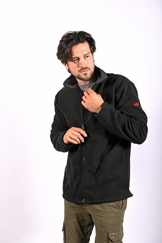 Fleecevest Peako Zwart