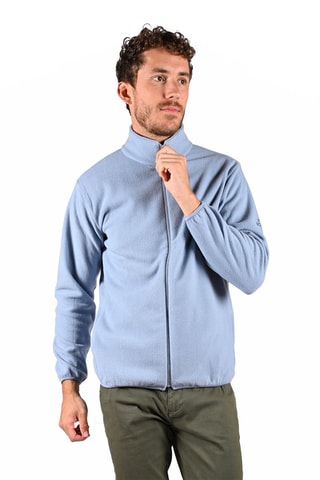 Fleece Jasje Micro Blauw