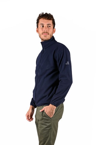 Fleece Jasje Micro Nachtblauw