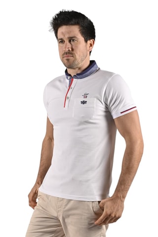 Polo Storko  - Blanc
