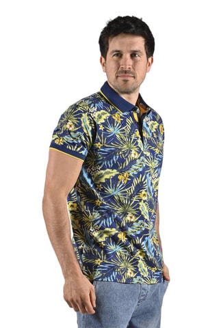 Polo Popole - Marineblauw en Groen
