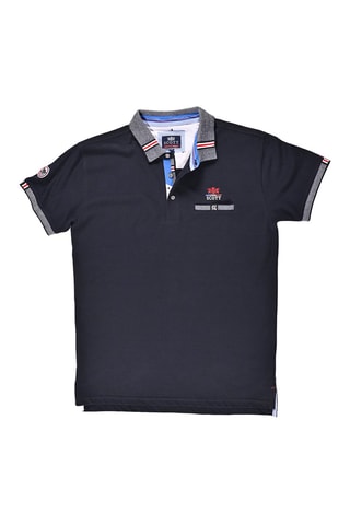 Polo Picot Marineblauw