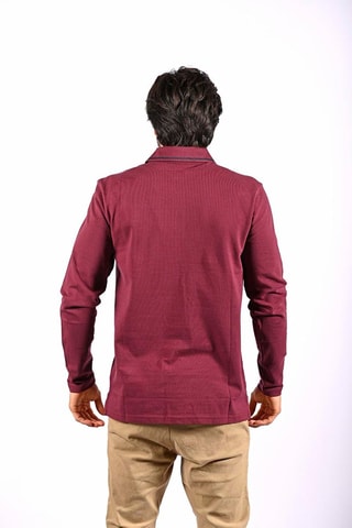 Polo Sagos Bordeauxrood