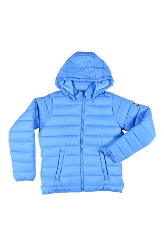 Gewatteerde Jas met Capuchon Louna Blauw