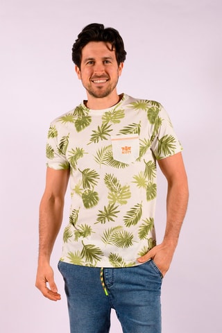 T-shirt Palmo Wit