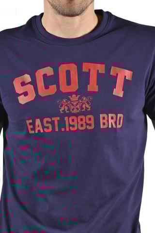 T-shirt Kylio Marineblauw