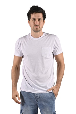 T-shirt Pochot Wit