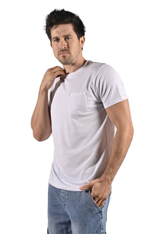 T-shirt Pochot Wit