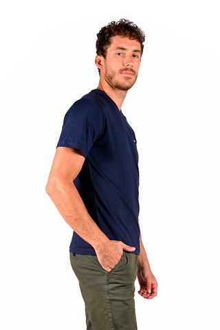 2 T-shirts Vitorio Marineblauw