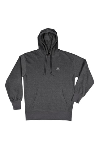 Sweater met Capuchon Kangou Gemêleerd Koolzwart