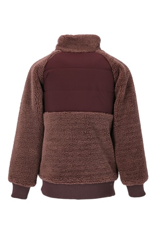 Fleece Jasje Popcorn - Bruin