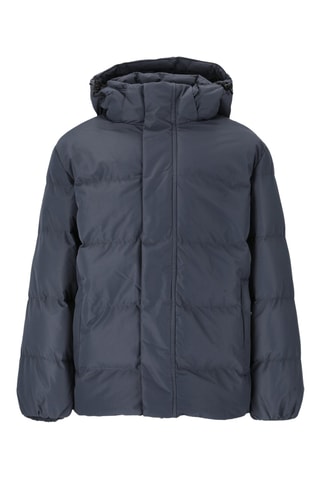 Gewatteerde Jas met Capuchon Harbo - Marineblauw