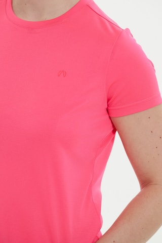 T-shirt Casablanca - Koraalrood 
