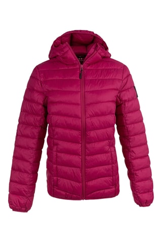 Gewatteerde Jas met Capuchon Crown - Rood