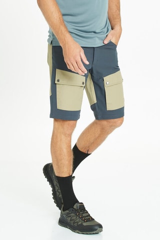Short Eric - Marineblauw en Beige