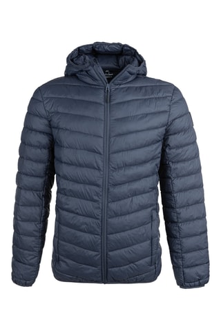 Gewatteerde Jas met Capuchon Crown - Marineblauw