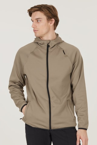 Fleece Jasje met Capuchon Bartos - Beige 