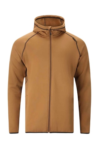 Fleece Jasje met Capuchon Bartos - Lichtbruin 