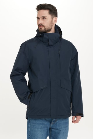 Parka met Capuchon Highland - Marineblauw