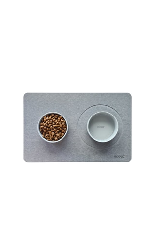 Set Animaux (Tapis + Gamelles) - Gris