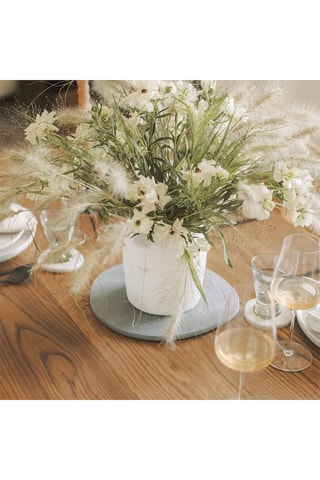 Dessous plat set L (2 pièces) - Ardoise