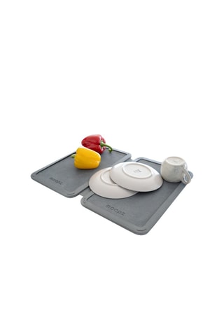 Tapis égouttoir pliable - Ardoise