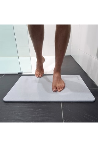 Tapis de bain - Gris