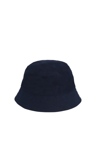 Dubbelzijdig bobhoedje - Blauw