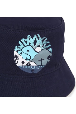 Dubbelzijdig bobhoedje - Blauw - Timberland