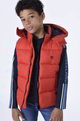 Bodywarmer met Capuchon - Rood - Timberland