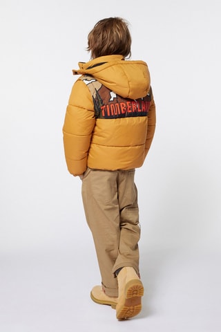 Gewatteerde Jas met Capuchon - Mosterdgeel - Timberland 