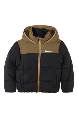 Gewatteerde Jas met Capuchon - Zwart - Timberland