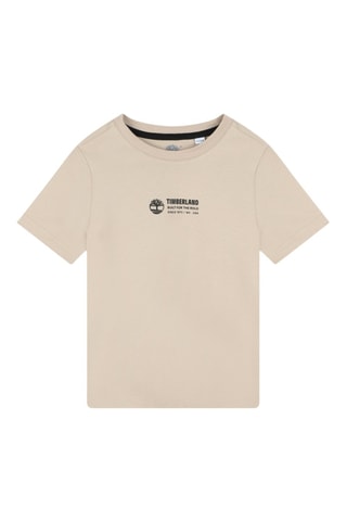 Biologisch Katoenen T-shirt - Beige - Timberland