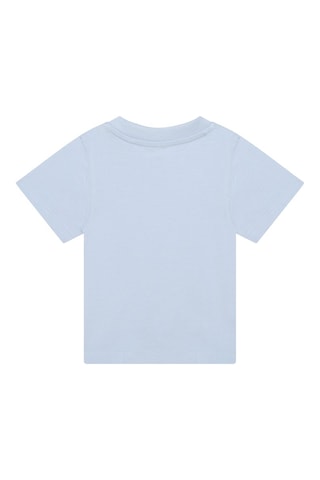 Biologisch Katoenen T-shirt Lichtblauw